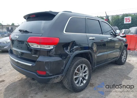 2016 Jeep Grand Cherokee Limited z USA, uszkodzony, nr VIN 1C4RJFBG9GC493431